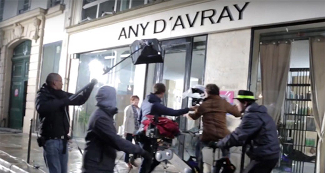 shooting of the Any d Avray TV Commercial