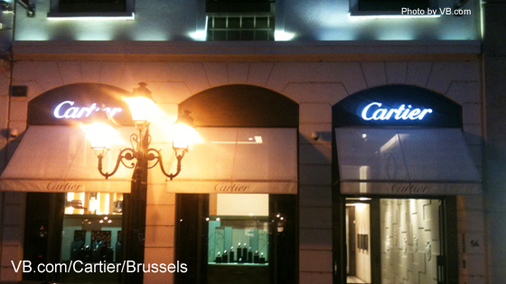 Cartier Store Brussels, Boulevard de Waterloo 54