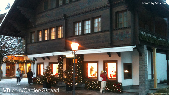 Cartier Store Gstaad, Chalet La Rocaille