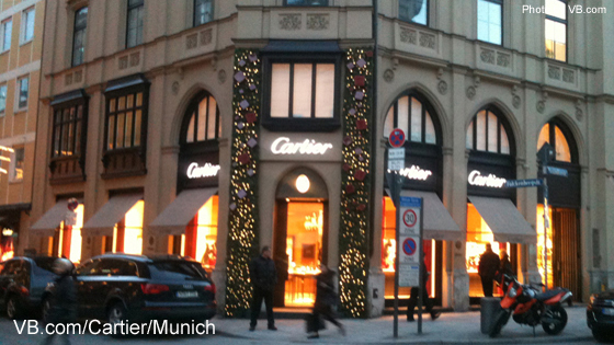 Cartier Store Munich, Maximilianstrasse 20