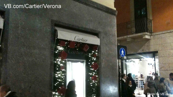 Cartier Store Verona, Via Mazzini 37