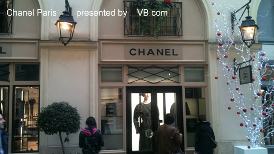 Chanel Boutique Paris, Rue Royale By VB.com