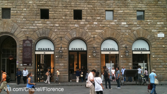 Chanel Store Florence, Piazza della Signora 10