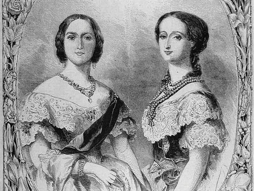 Queen Victoria and Emperess Eugenie