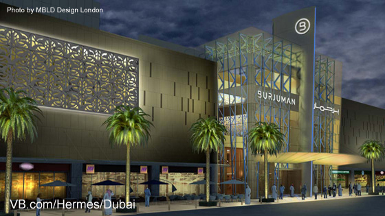 Hermes Store Dubai  at Burjuman Shopping Center