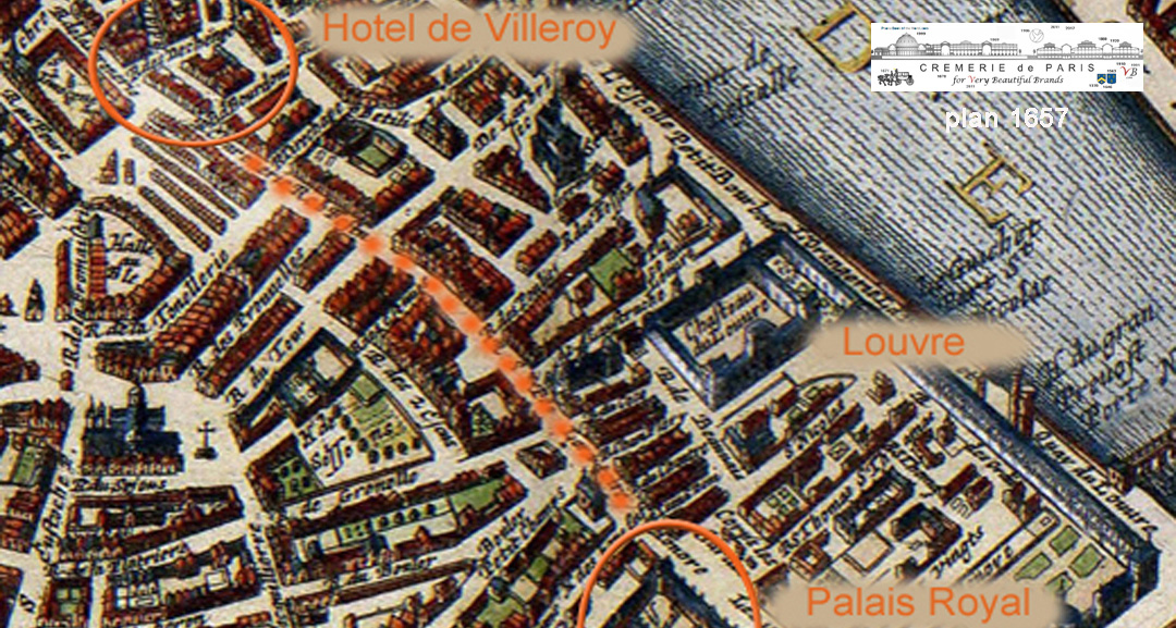 map Paris 1646