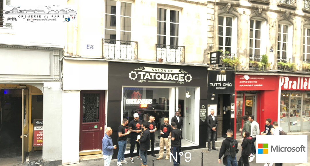 facade de la Cremerie de Paris N°9
