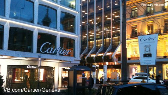 Cartier Store Geneva, 35 rue du Rhone
