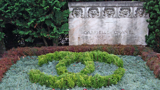 Coco Chanel grave