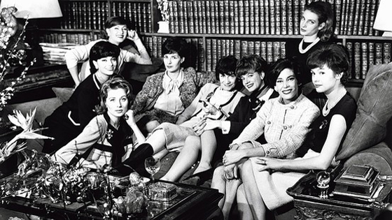 Coco Chanel with friends