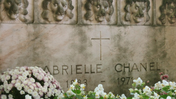 Coco Chanel grave