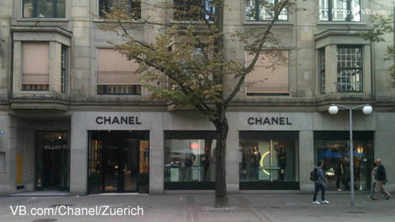 Chanel Store Zuerich, Bahnhofstrasse 39