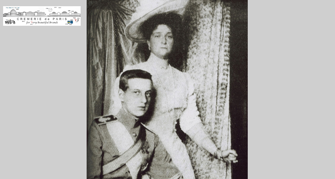Dmitri Romanov with the Tsarina