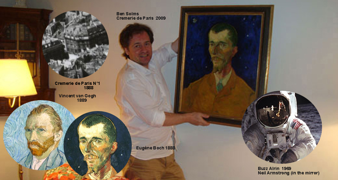 Ben Solms, Eugene Boch, Vincent van Gogh, Buzz Aldrin