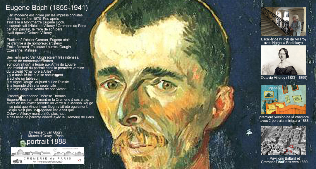 Eugene Boch by Vincent van Gogh