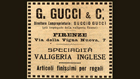 Gucci Boutique in Florence, via della Vigna Nuova 7