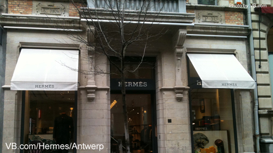 Hermes Boutique in Antwerp