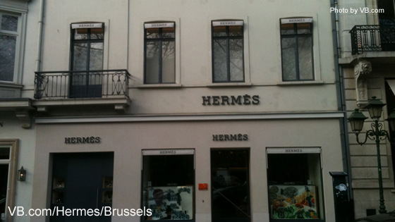 Hermes Boutique in Brussels