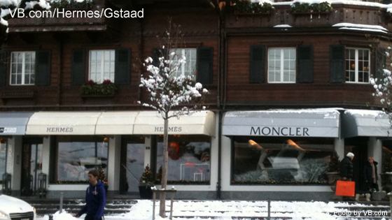 Hermes Store Gstaad, Chalet Central