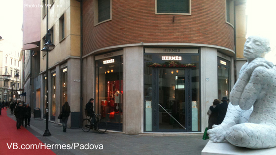 Hermes Store Padova, Via del Risorgimento 38