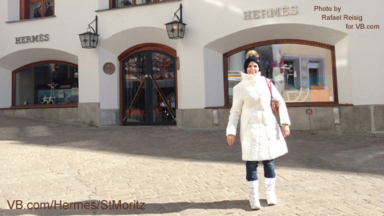 Hermes Store St Moritz, via Veglia 8, near Chesa Veglia