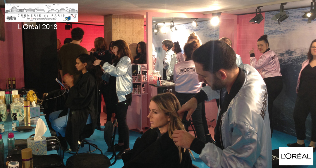 Hair Space at the L'Oreal Pop UP Store