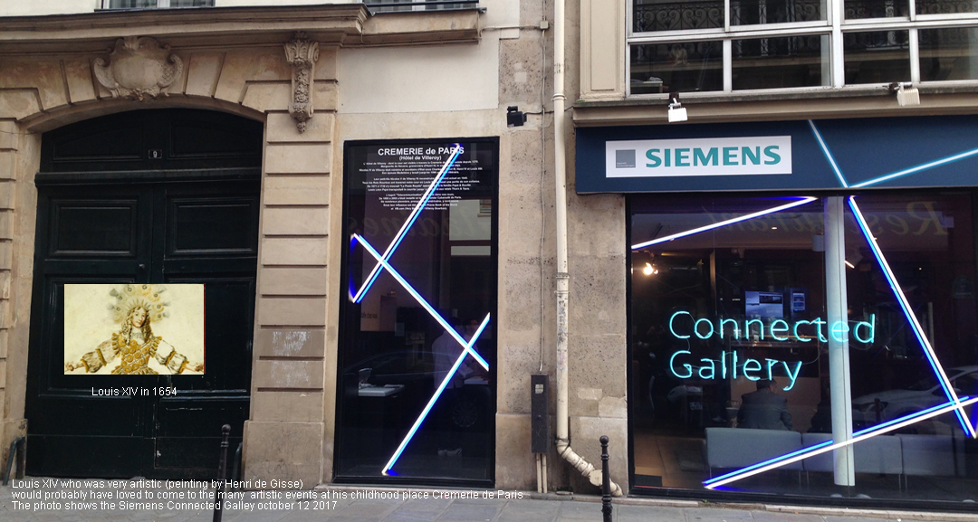 Siemens Connected Gallery with Louis XIV