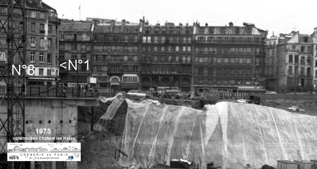 building gare Chatelet les Halles