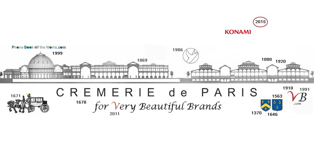 Konami in the history of the Cremerie de Paris