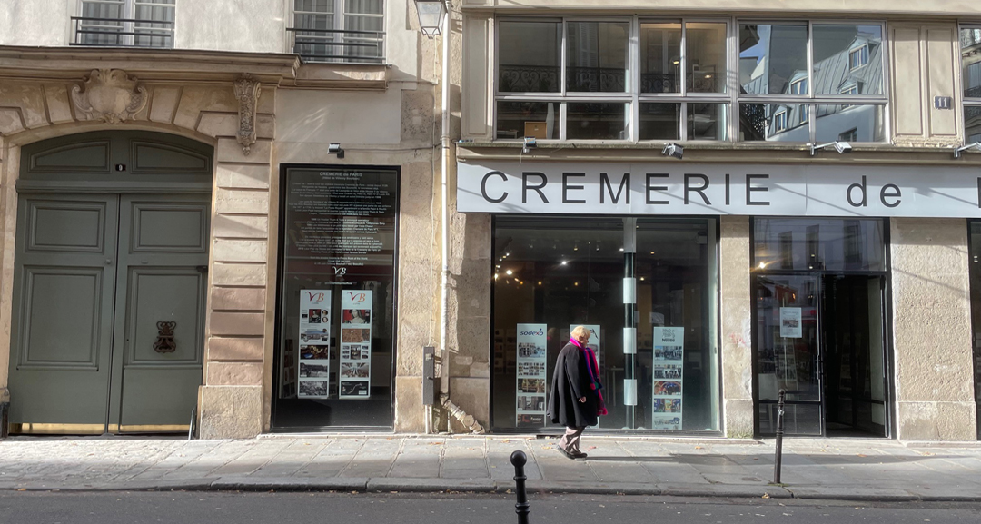 Cremerie de Paris as Pop Up Store Museum