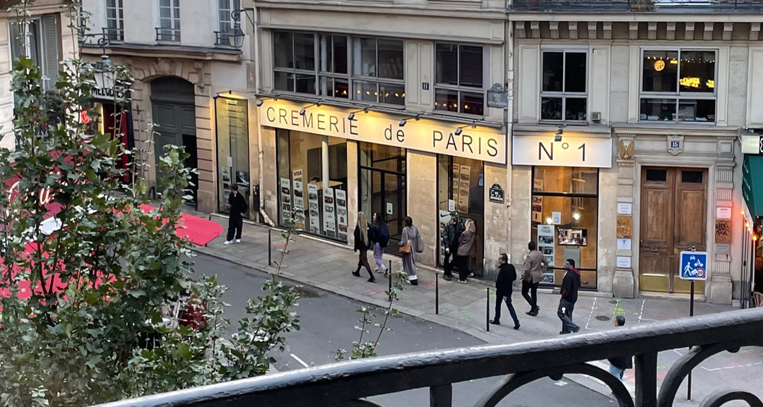 View on the Cremeroe de Paris Museum Cremerie de Paris Museum