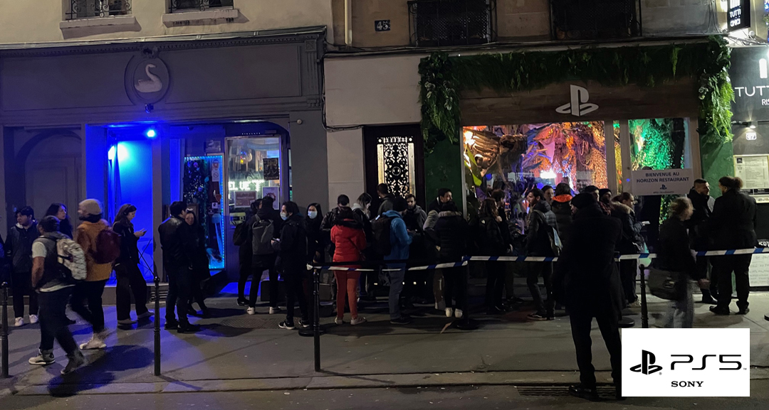 Sony Playstation Pop Up Store