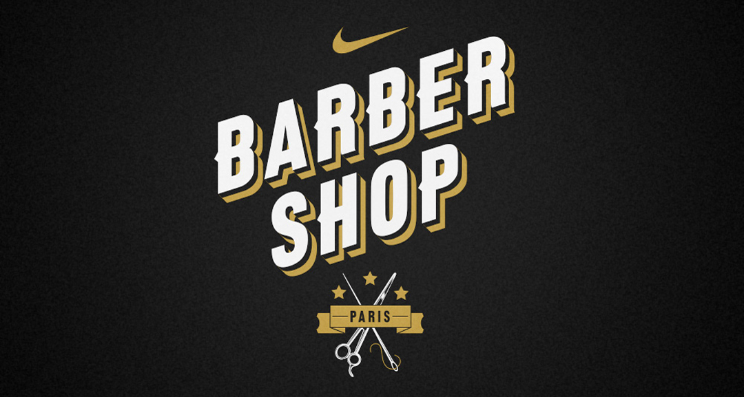 Nike Barbershop Logo