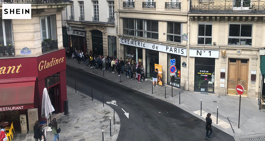 Shein Pop Up Store Paris