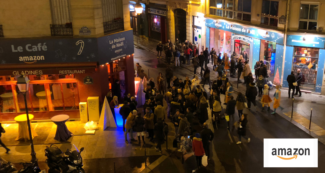 Amazon Pop Up Store and Cafe