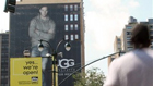 Tom Brady on giant UGG Poster in New York
